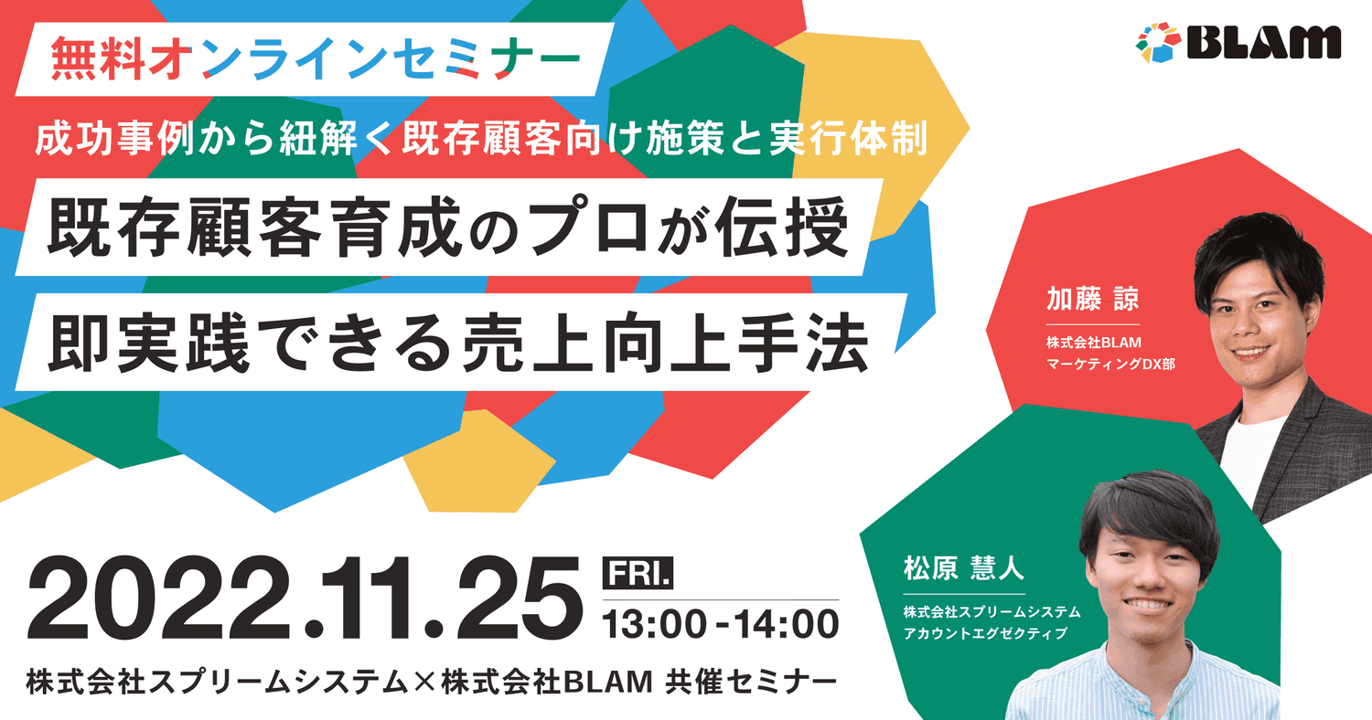 既存顧客育成のプロが伝授 即実践できる売上向上手法~成功事例から紐解く既存顧客向け施策と実行体制~