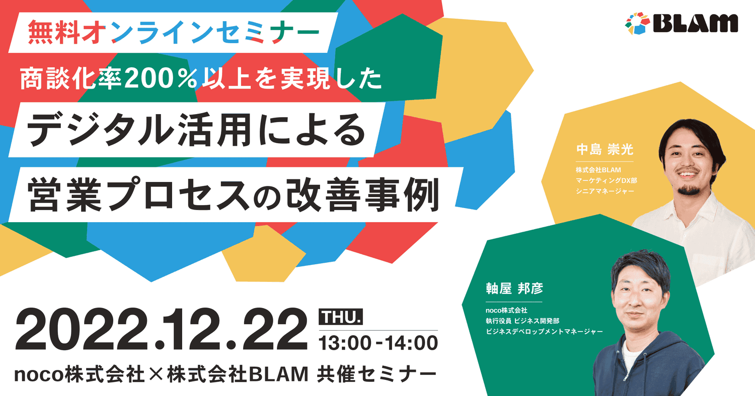 商談化率200%以上を実現した、デジタル活用による営業プロセスの改善事例